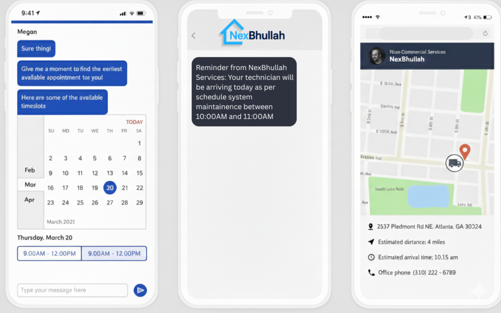 Reminder from Titan NexBhullah Services Your tec tebnician has completed the repair tap ir Taak to provide feedback on your Link bitfttan feedback